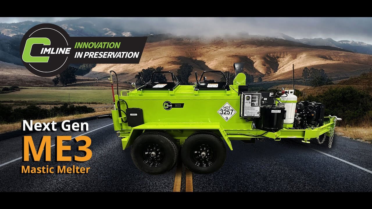 Cimline Next Generation ME3 - Towable Mastic Melter
