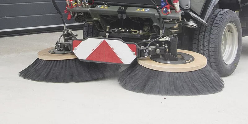 Karcher MC 130 Street Sweeper - two-brush system