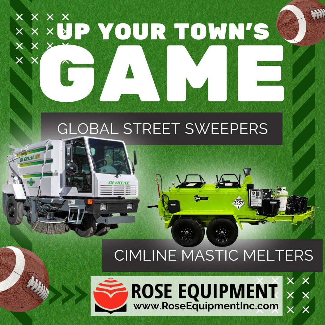 Up Your Game with Global Street Sweepers and Cimline Tar Kettles